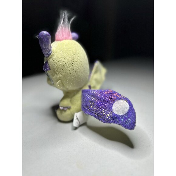 Baby Gemmy Dragons Plush Green And Purple Mystery 6 Inch 4134 - Picture 4 of 9